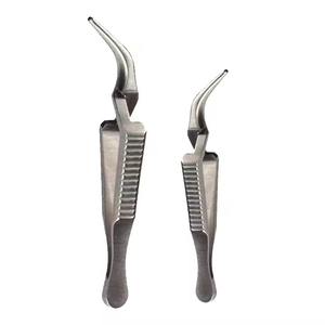 Stainless Steel Bulldog <b>Clamp</b> Surgical Medical Instrument Durable Strong Grip for Dental Surgery and Clinical Use - Product Image 5