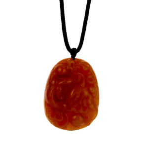 Collier en jade quartzite sculpté en forme de corde, 159 carats, bijoux en cristal - Product Image 1