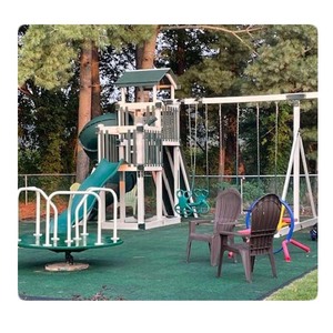 เสื่อยาง EPDM SBR สำหรับสนามเด็กเล่นกลางแจ้งมีความหนาแน่นสูงกันลื่น - Product Image 5