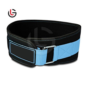 Diseño único Servicio OEM Cinturones de levantamiento de pesas de neopreno Ligero Unisex Cinturón de Cintura de levantamiento de pesas de neopreno - Product Image 1