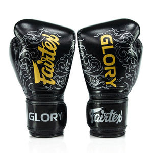 Vente chaude Nouveau Fiartex Glory Kick Boxing Gants de combat à la main Gants d'entraînement professionnels en cuir véritable - Product Image 6