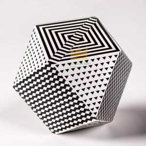 โต๊ะกาแฟไข่มุกแฮนด์เมดสไตล์เวียดนามที่ทันสมัยโต๊ะไม้อเนกประสงค์สำหรับห้องนั่งเล่นของตกแต่งโรงแรม - Product Image 4