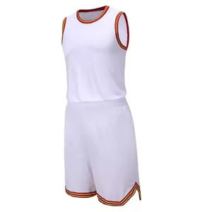 Conjuntos de uniformes de baloncesto personalizados para hombre al por mayor, apliques bordados impresos por sublimación transpirables, servicio OEM disponible - Product Image 1