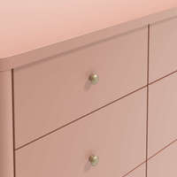 Armoire pour enfants commode de rangement 6 tiroirs en bois matériel moderne Style peint couleur bébé enfants armoire meubles de chambre à coucher