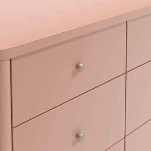 Armoire pour enfants commode de rangement 6 tiroirs en bois matériel moderne Style peint couleur bébé enfants armoire meubles de chambre à coucher - Product Image 3