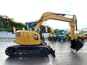 รถขุดตีนตะขาบ Cat 308ECR สีเหลือง ขนาด 0.25 ลบ.ม. พร้อมแขนเครน - Product Image 4
