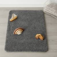 Tapis de bain confortable en diatomite gris moelleux, antidérapant, séchage rapide, lavable, adapté aux animaux domestiques, certifié OEKO-TEX, épaisseur 2 cm, tapis de sol 60x50 cm