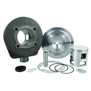 ชุดกระบอกสูบรถจักรยานยนต์ New Pinasco 190cc เหล็กหล่อ 2 จังหวะ 2 พอร์ตถ่ายโอน รุ่น 25032804 ผลิตในอิตาลี สำหรับฝาสูบ - Product Image 1