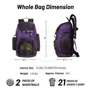 Fashion Customized Washable Basketball <b>Bags</b> Cheap Price Basketball <b>Bags</b> Large Capacity Latest Design Basketball <b>Bags</b> - Product Image 2