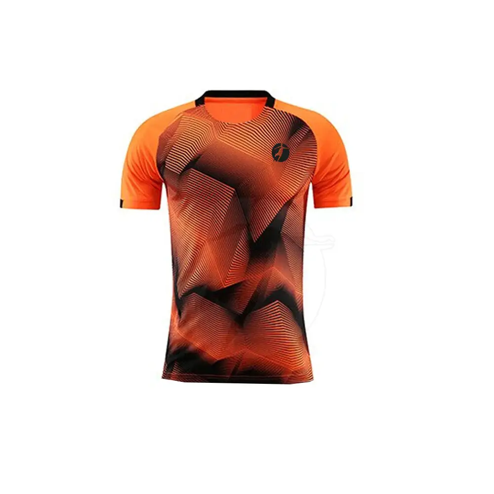 New Arrival Sports Wear Custom Name Printed 100% Polyester Fabric Best Price Soccer Jersey