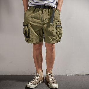 Pantalones Cortos Deportivos Casuales para Hombre, de Alta Calidad, 100% Algodón, Secado Rápido, Transpirables, Ecológicos, con Múltiples Bolsillos, para Verano, Alta Demanda - Product Image 5