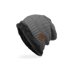 Colores y estilos personalizados al por mayor gorros de calavera para hombres para deportes de invierno. Gorras Jacquard cómodas Unisex - Product Image 3