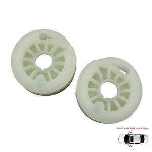 BWR5222+BWR5223 Window Regulator Repair <b>Cable</b> Roll Gear Reel Wheel Pulley Front Left Right Door for Elantra MK4 <b>HD</b> Sonata MK5 NF - Product Image 1