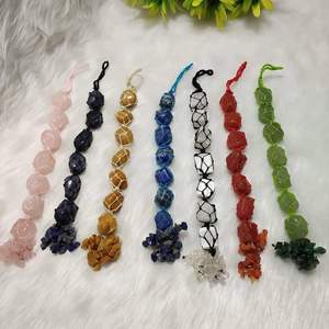 Pulsera de suspensión de piedra caída de alta demanda para meditación o alivio del estrés y energía Reiki disponible a precio con descuento - Product Image 4