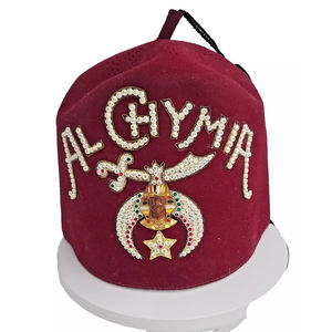 Shriners maçonniques franc-maçon sanctuaire Fez gland titulaires francs-maçons maçonnique chapeau haute qualité personnalisé meilleure vente vente vente chaude Fezz - Product Image 3