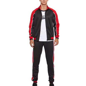 Ensemble de survêtement de sport pour homme, collection Hiver 2025, vente en gros, personnalisable, deux pièces, respirant, séchage rapide, 100% polyester - Product Image 3