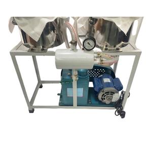 เครื่องกรองน้ำมันสูญญากาศ1500W 2HP 60L สเตนต่อชั่วโมงเครื่องกรองน้ำมันที่กินได้พร้อมปั๊มปิดผนึกน้ำมัน - Product Image 4