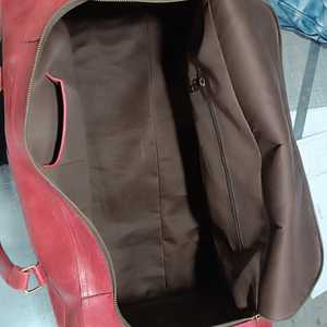 Custom Weekender Overnight <b>Bag</b> Waterproof <b>Leather</b> Luggage Travel <b>Bags</b> Suitcase Duffel <b>Bag</b> for <b>Men</b> - Product Image 4