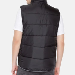 Gilet matelassé pour homme avec logo personnalisé, de haute qualité, léger, imperméable, sans manches, veste d'hiver chaude pour homme, gilet matelassé - Product Image 6