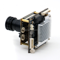 Lensa Cahaya Bintang 5Mm 4MP 60fps IMX664 Modul Kamera IP Hi3519DV500 BLK_38_IMX664 SMTSEC Kamera CCTV Baru Papan PCB SIP-K664K5BF15mm