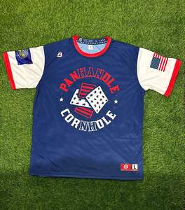 Camiseta Deportiva de Manga Corta para Hombre, Sublimada, de Spandex/Poliéster, Secado Rápido, Anti-Pilling, con Logotipo Personalizado, Alta Calidad - Product Image 5