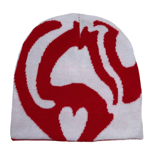 OEM Streetwear Colorful Women Men Adult Unfold Knit Warm Skull Double Sided <b>Winter</b> <b>Cap</b> Custom Jacquard Design Reversible Beanie - Product Image 6