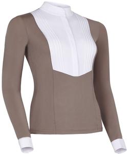 Equitación Mujer Manga larga Capa base Ecuestre Top Camisa Nylon Durable Drop Shipping Tack Shop Kanpur India - Product Image 3