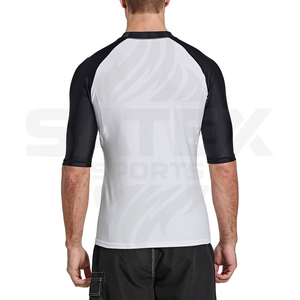 เสื้อแรชการ์ดสำหรับเล่นเซิร์ฟแบบใหม่ ไม่มีโลโก้ สำหรับผู้หญิงและผู้ชาย ป้องกันแสงแดด UPF50+ ระบายอากาศได้ดี เป็นมิตรกับสิ่งแวดล้อม แห้งเร็ว ชุดว่ายน้ำแบบรัดรูป - Product Image 4