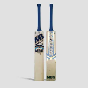 Bate de Críquet de Edición Limitada MBS, Madera de Sauce Inglesa Resistente para Deportes con Pelota Dura, para Entusiastas del Deporte - Product Image 1