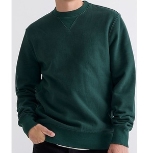 เสื้อยืดสเวตเชิ้ตแขนยาวผ้าฝ้ายโพลีเอสเตอร์สำหรับผู้ชายเสื้อสเวตเชิ้ตแบบสวมหัวแนววินเทจแฟชั่น - Product Image 2