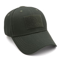 Gorra de Béisbol Táctica para Exteriores, 6 Paneles, Ajustable, Color Sólido, Unisex, Transpirable, Impermeable, Deportiva, de Algodón, para Primavera/Verano, Casual