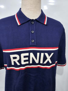 Polo Collar Hombres Mujeres Suéter Punto Polo Collar Suéter Botón frontal Polo Collar Suéter - Product Image 4