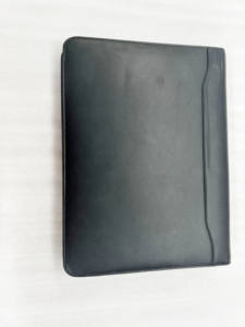 Housse pour ordinateur portable en cuir véritable, style professionnel, légère, avec fermeture à rabat, protection pour MacBook - Product Image 4