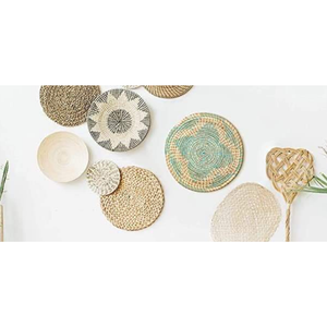 Plaques de chargeur tissées écologiques, couleur personnalisée, artisanat pour la décoration du salon, livraison rapide depuis le Vietnam Fabricant - Product Image 3