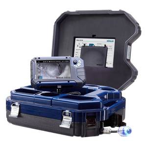Système de caméra d'inspection HD VIS 700, endoscope vidéo, tête de caméra de 1,5 pouce, étui portable pour l'inspection des canalisations - Product Image 1