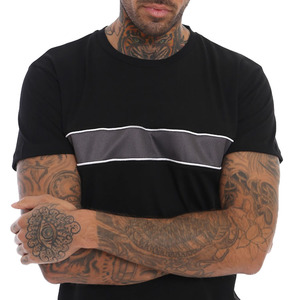 Fabricante profesional diseño personalizado corte perfecto precio bajo logotipo personalizado superventas camiseta de hombre - Product Image 4