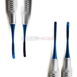 Puntas recubiertas de titanio Sinus Lift PPAEL & PPAELA Juego de 2 periotomos dentales Levantamiento de encías Implante Tunneling Micro Medic Instruments - Product Image 3