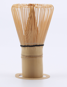 Batidor de Bambú Blanco Hecho a Mano, Chasen de Bambú Morado Orgánico, Herramienta de Té Portátil y Reutilizable - Product Image 5