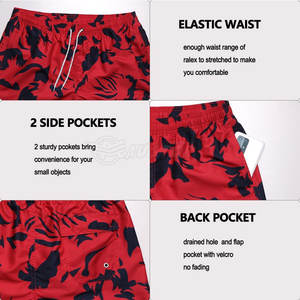 Short de bain pour homme au design personnalisé Shorts de bain pour homme de qualité supérieure Shorts de bain pour homme vente en gros - Product Image 4