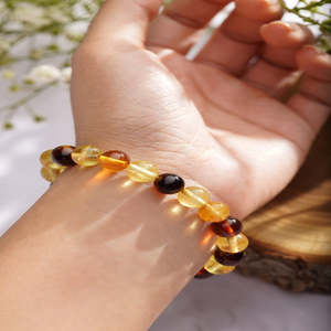 Brazalete de Cristal de Citrino, Brazalete de Energía Curativa - Product Image 1