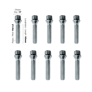 10 bulloni ch.17 14X1.5 lung.60mm - Product Image 1
