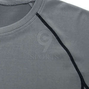 เสื้อรัดรูปแขนยาวของผู้ชายเสื้อแรชการ์ดระบายอากาศมีโลโก้ตามสั่ง - Product Image 6