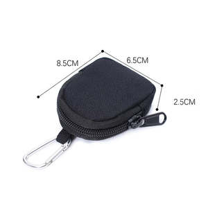 High Quality Wallet Pouch EDC <b>Card</b> <b>Key</b> <b>Holder</b> Outdoor Travel Patch Zipper Utility Tool Nylon Lining Unisex - Product Image 4