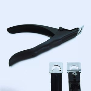 Cortador de puntas de Arte de manicura de calidad Superior Color negro acrílico falso Fakee cortaúñas Podología manicura y pedicura instrumento C - Product Image 1