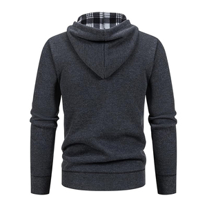 Urban zipper hoodie mid weight comfortable soft interior smooth fabric relaxed silhouette for sale - Product Image 3