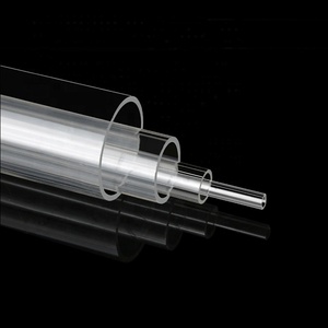 特注プラスチックプロファイル 直径 高透明度 クリア 透明 PMMA 丸パイプ プラスチック アクリル シリンダーチューブ - Product Image 5