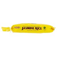 Riz blanc jasmin biologique thaïlandais séché, grain long, texture ferme, récolte 2025, 5% de brisures, export en vrac, fournisseur en gros