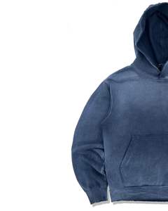 เสื้อมีฮู้ดผ้าฟลีซใส่ได้ทั้งชายและหญิงเสื้อสเวตเชิ้ตมีฮู้ดแบบสวมหัวโอเวอร์ไซส์ผ้าฝ้ายนุ่มมีกระเป๋าจิงโจ้ออกแบบได้ตามต้องการ - Product Image 4