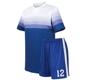 2025 High Quality Custom OEM Wholesale Latest Breathable Stretch Quick Dry 100% Polyester Short Sleeve <b>Soccer</b> Uniform for <b>Soccer</b> - Product Image 1