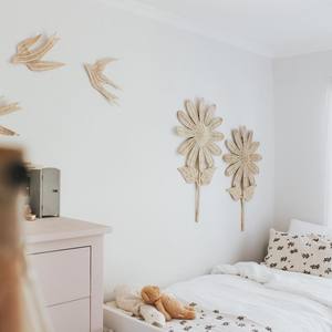 Nouveau style tendance rotin décoration de maison en forme de fleur chambre d'enfant autres Styles Boho décoration faite au Vietnam - Product Image 5